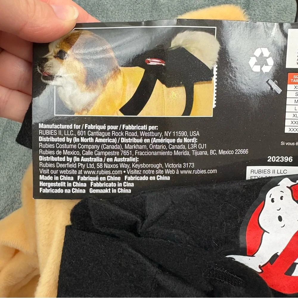 Dog costume ghost busters size XL - Picture 6 of 7